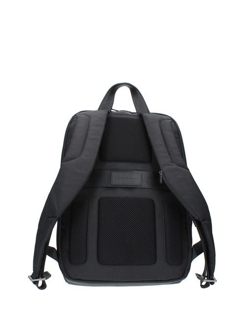 Backpack PIQUADRO model OUTCA5316S115 in technical fabric and leather PIQUADRO | OUTCA5316S115NERO
