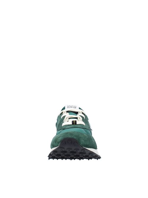 RUN OF model 40282 trainers in suede leather and fabric RUN OF | 40282VERDE