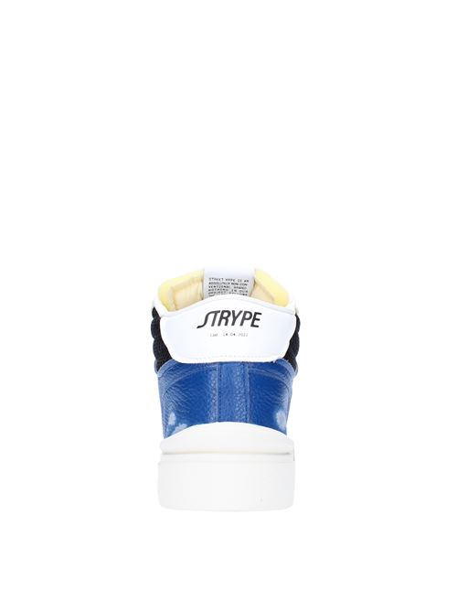 Sneakers alte modello ST2505 STRYPE in pelle camoscio e tessuto STRYPE | 40281BIANCO-BLU