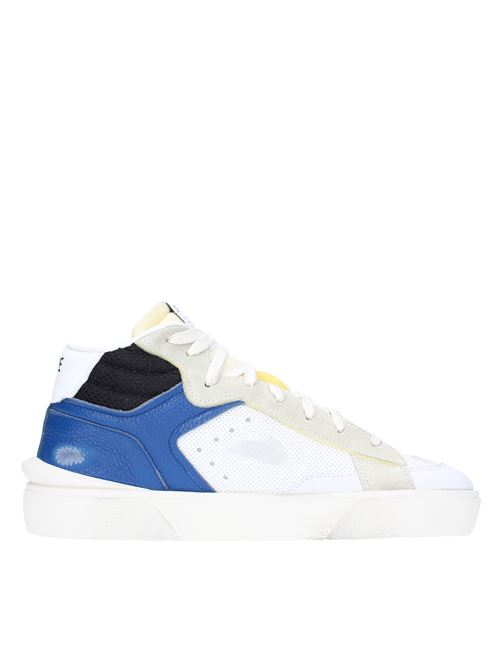 High trainers model ST2505 STRYPE in suede leather and fabric STRYPE | 40281BIANCO-BLU