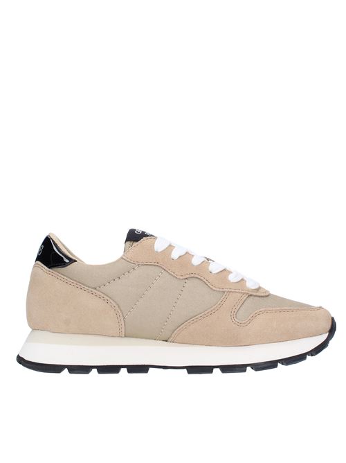 Trainers model Z43203 SUN68 in suede and breathable fabric SUN68 | Z43203ORO