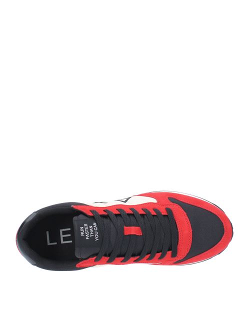 Z43107 SUN68 trainers in suede and breathable fabric SUN68 | Z43107ROSSO