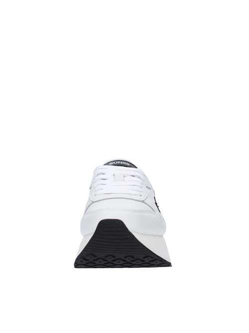Sneakers modello Z43220 SUN68 in ecopelle, camoscio e tessuto SUN68 | Z43220BIANCO