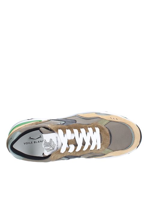 Trainers VOILE BLANCHE model KHILIAN in leather, suede and fabric VOILE BLANCHE | KHILIAM2D48