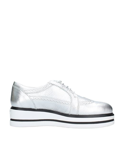 Laced shoes Silver HOGAN | RV1108ARGENTO