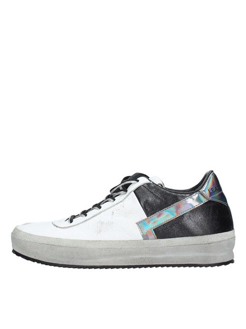 sneakers leather crown LEATHER CROWN | RV1678BIANCO E NERO