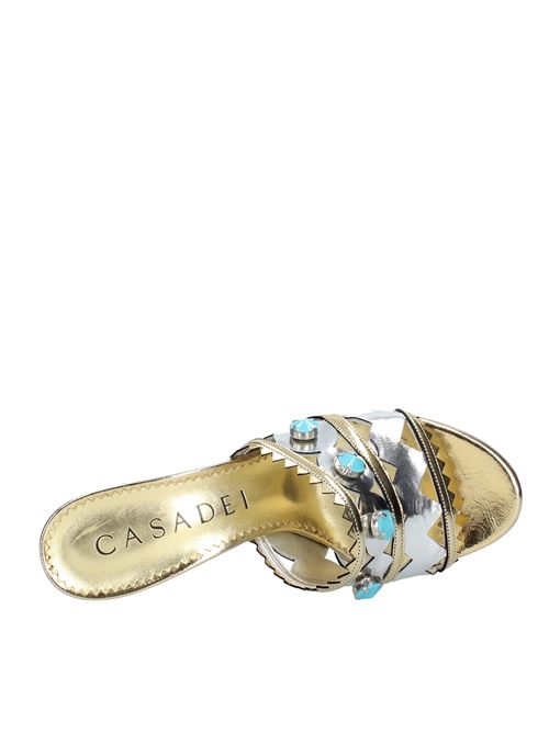 Sandals Platinum CASADEI | HV0099PLATINO