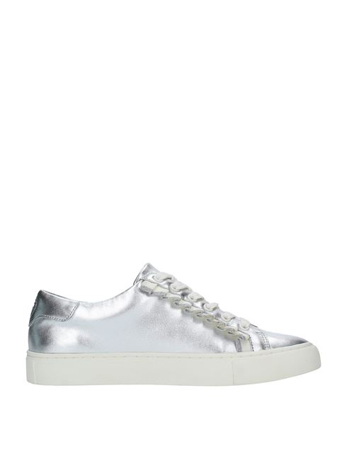 Trainers Silver LEATHER CROWN | SV2202_TORYARGENTO