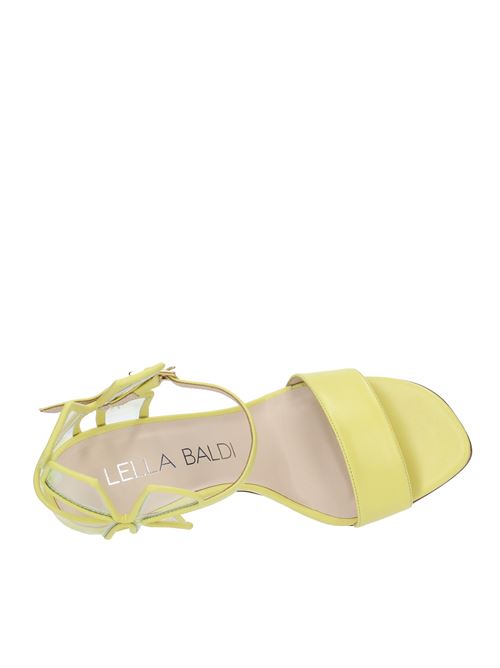 Sandals Yellow LELLA BALDI | SV1526_LELLAGIALLO