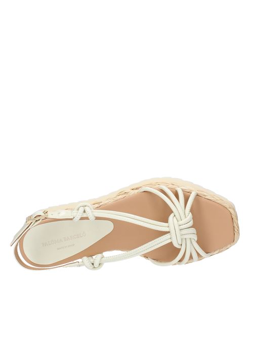 Sandals Cream PALOMA BARCELO' | AM05_PALOPANNA