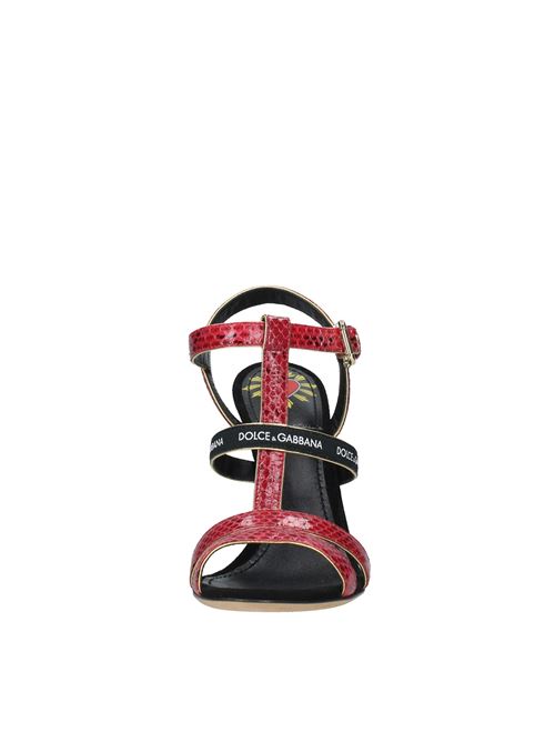 Sandals Red DOLCE&GABBANA | MV0621_DOLCROSSO