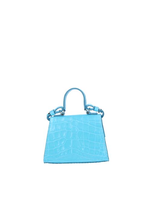 Gedebe MINI LINDA bag in croc-print leather GEDEBE | ABS226_GEDEAZZURRO