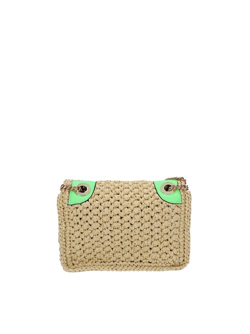 MIA Gedebe bag in raffia and nappa GEDEBE | ABS236_GEDEMULTICOLORE