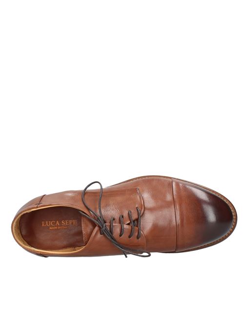 Laced shoes Leather LUCA SEPE | MV2163_LUCACUOIO