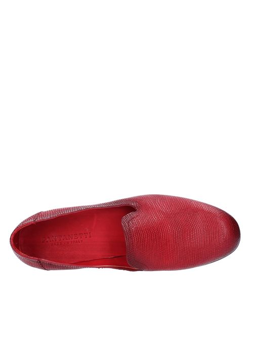 Loafers and slip-ons Red PANTANETTI | AO02_PANTROSSO