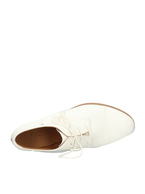Laced shoes White PANTANETTI | MV0394_PANTBIANCO