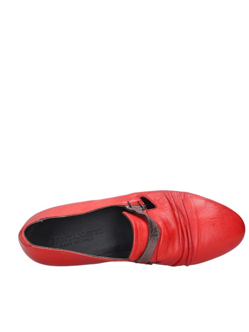 Loafers and slip-ons Red PANTANETTI | MV0407_PANTAROSSO