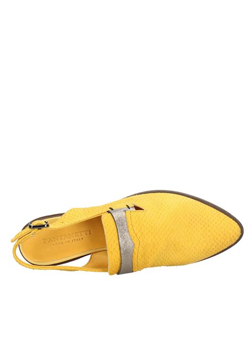 Loafers and slip-ons Yellow PANTANETTI | MV0431_PANTGIALLO