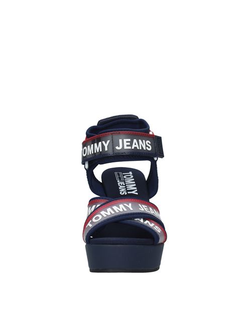 sandali zeppa tommy jeans TOMMY JEANS | MV2048_TOMMBLU