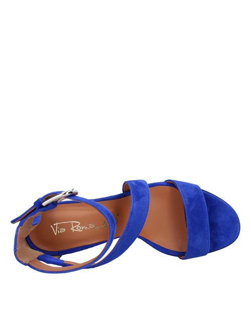 Sandals Electric Blue VIA ROMA 15 | AO011_VIARBLU ELETTRICO