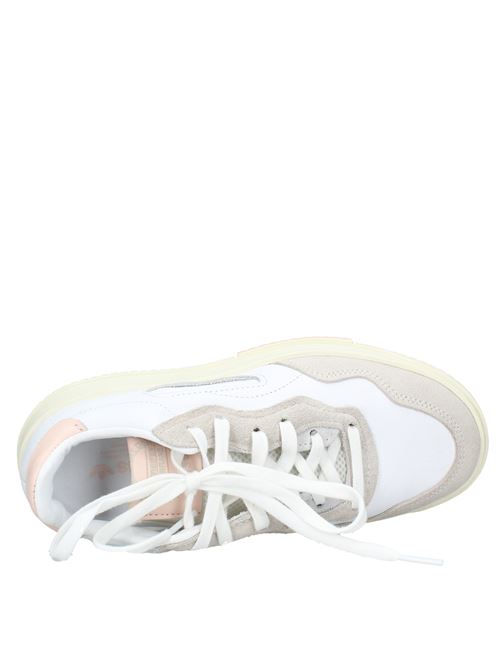 Leather and suede sneakers ADIDAS | VD0739BIANCO