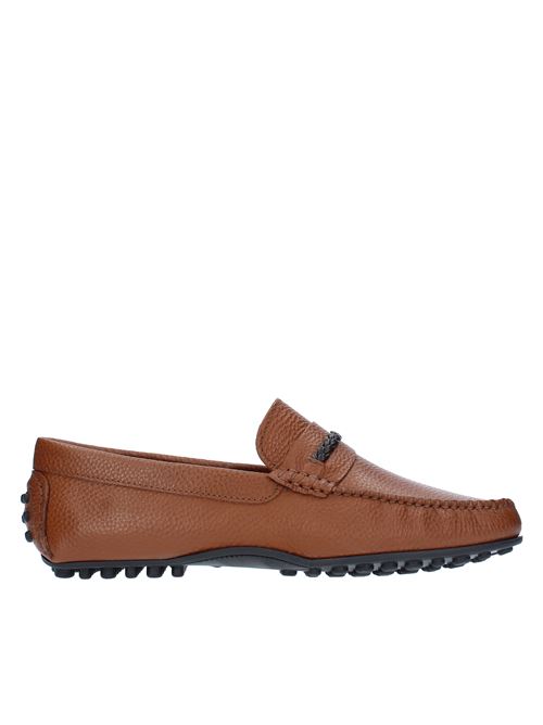 Leather moccasins ANDREA NOBILE | 474BOT. CUOIO