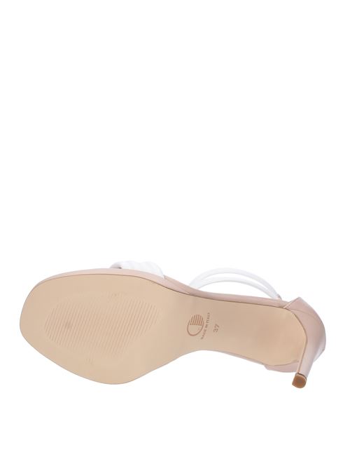Nappa leather sandals ANDREA PINTO | 246ROSA
