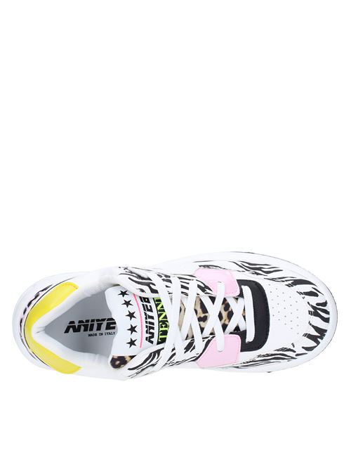 Sneakers in pelle e tessuto ANIYE BY | 1A5185BIANCO