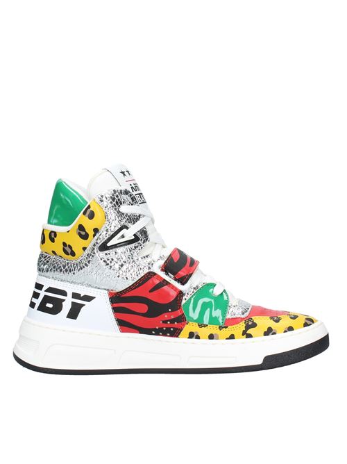 Leather high-top sneakers ANIYE BY | VD1325MULTICOLOR