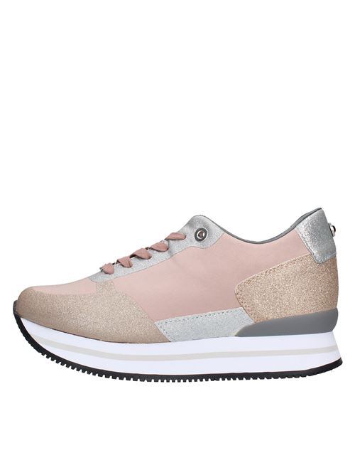 Sneakers made of fabric and other materials. APEPAZZA | VD2003ROSA