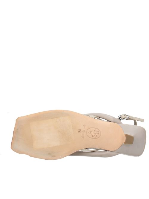 Leather thong sandals ASH | VD0959GRIGIO