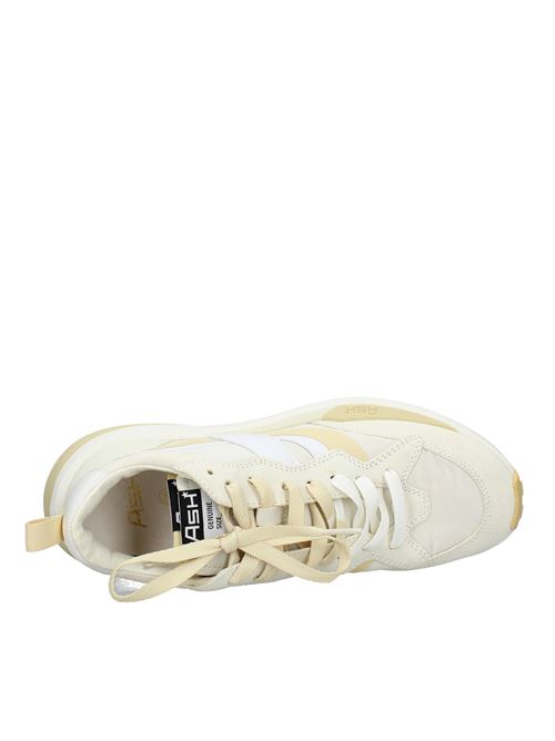 Fabric leather and suede sneakers ASH | VD1012PANNA