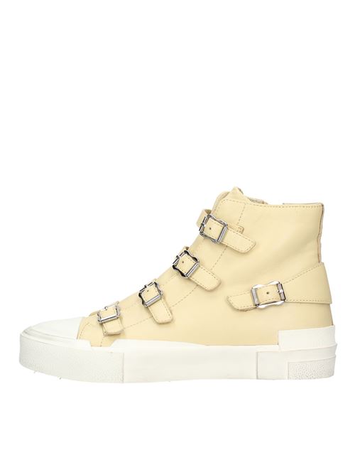 Leather high-top sneakers ASH | VD1029CREM