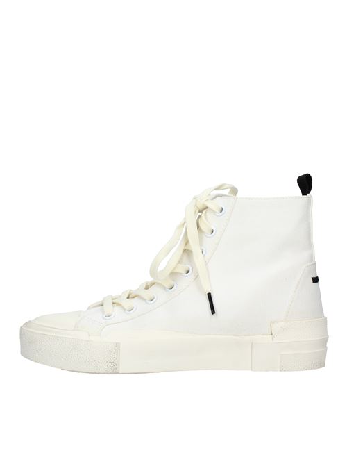 High-top sneakers in fabric ASH | VD1030BIANCO