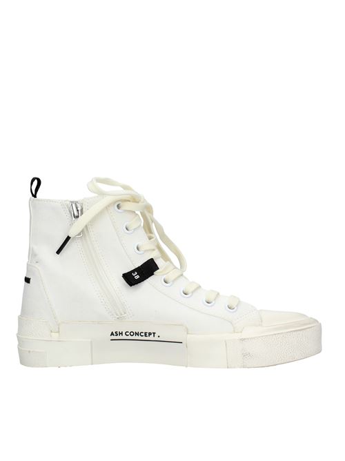High-top sneakers in fabric ASH | VD1030BIANCO