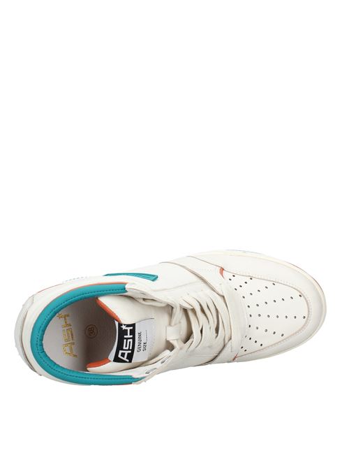 Leather wedge sneakers ASH | VD1049BIANCO