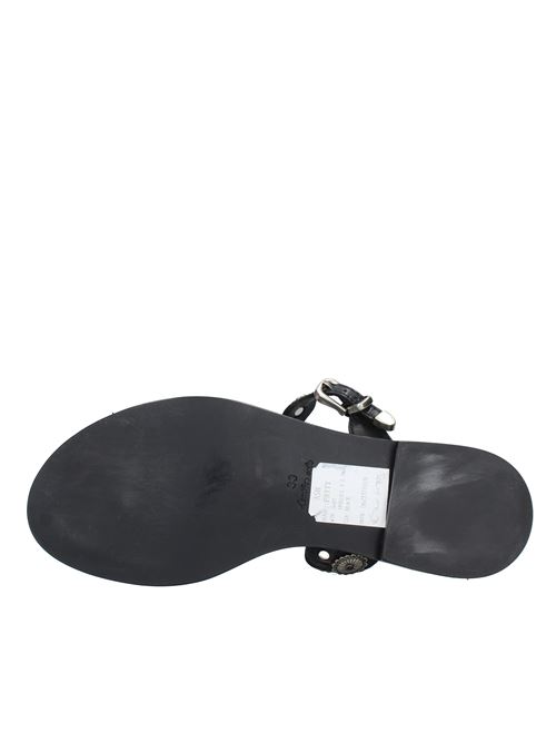 Leather thong sandals ASH | VD1074NERO