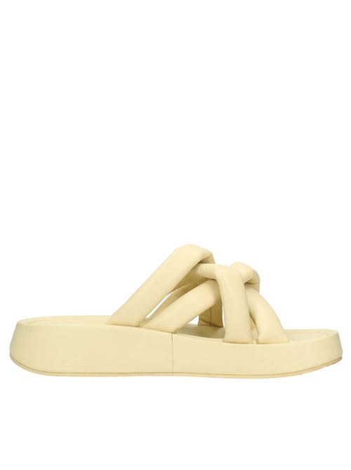 Leather mules ASH | VD1075GIALLO