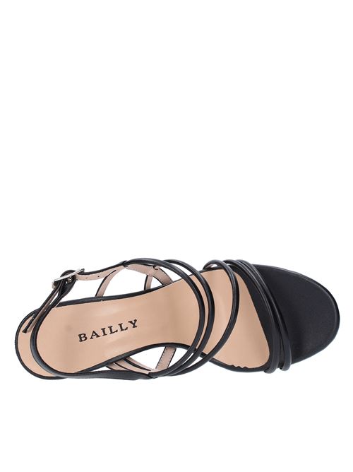 Faux leather sandals BAILLY | 006NERO