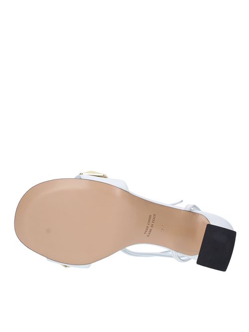 Nappa leather platform sandals BIANCADI | 01434 NAPPABIANCO