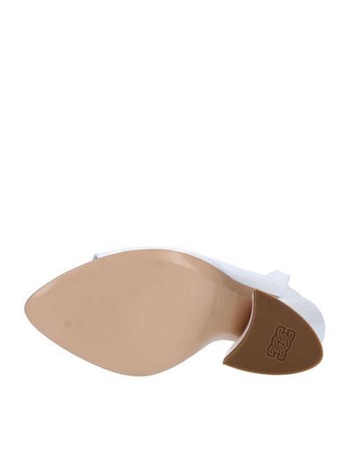 Varnished calfskin ELODIE sandals CASADEI | 1L074V080BIANCO