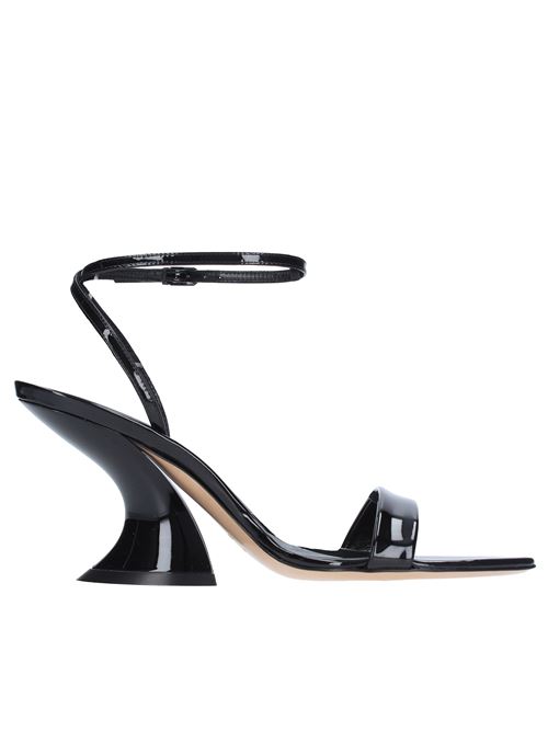 Elodie sandals in shiny leather CASADEI | 1L075V080NERO