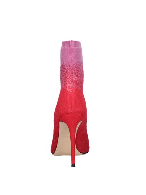Stretch fabric peep toe ankle boots CASADEI | VD0039CARMINIO