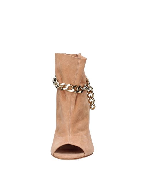 Suede-Unchained ankle boots CASADEI | VD0040ROSE CLOUD