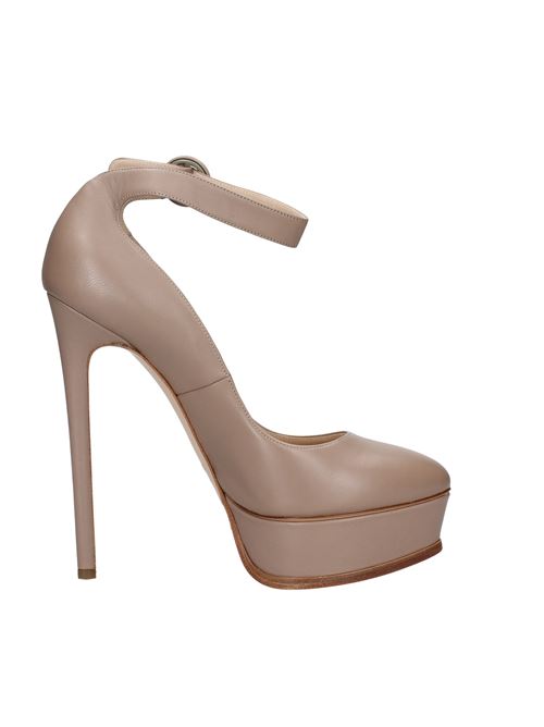 Leather pumps CASADEI | VD0055TAUPE