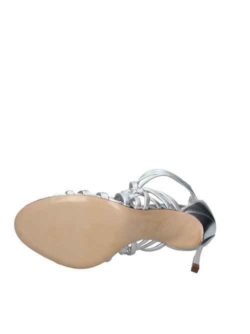 Blade leather sandals CASADEI | VD0065ARGENTO