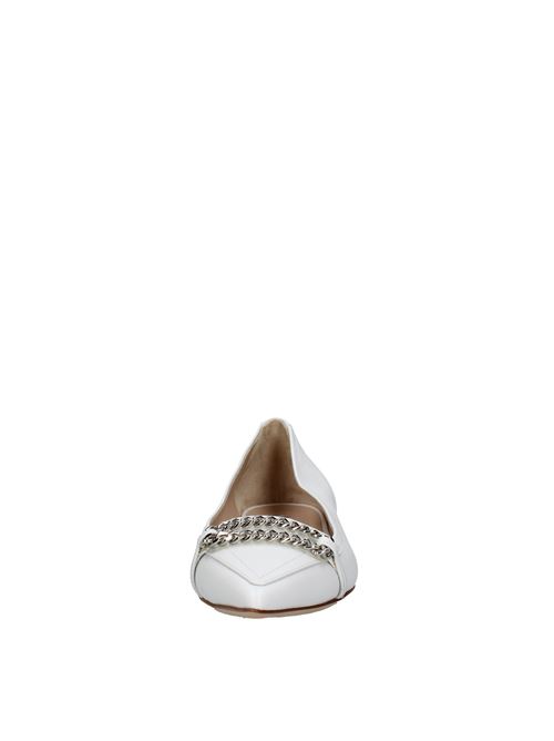 Leather ballet shoes CASADEI | VD0087GHIACCIO