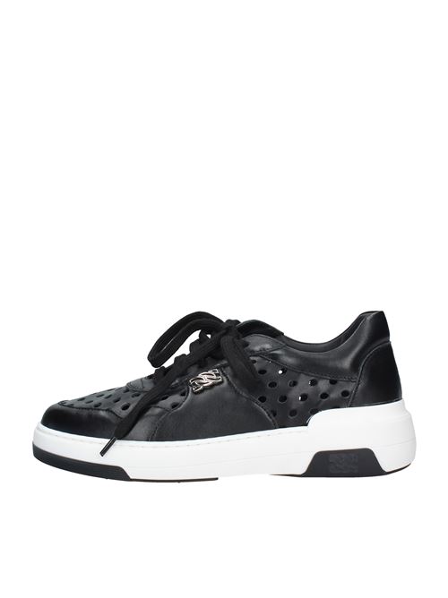 Perforated leather sneakers CASADEI | VD0090NERO/BIANCO