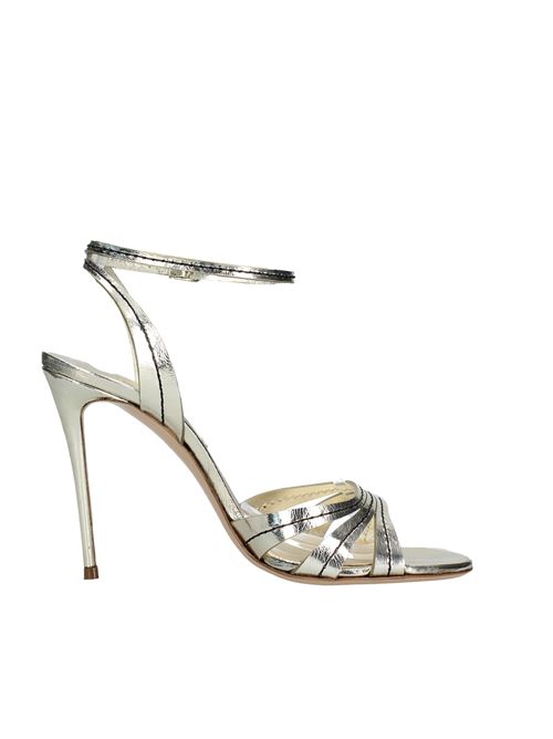 Leather sandals CASADEI | VD0097PLATINO