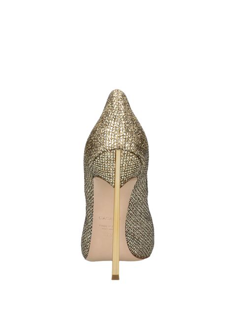 Blade décolleté in fabric and glitter CASADEI | VD0154ORO